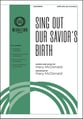 Sing Out Our Savior's Birth SATB choral sheet music cover